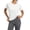 White, variant on Workout Tops for Women Loose Fit Breathable Activewear Cool Quick Dry Gym Athletic Tee Top