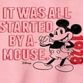 thumbnail image 2 of Disney - Mickey & Friends - It Was All Started By A Mouse - 1928 - Toddler And Youth Crewneck Fleece Sweatshirt, 2 of 4