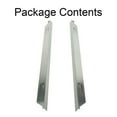 Stainless Steel Oven Gap Filler, Integrated Stove Gap Clip for