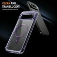 thumbnail image 4 of Decase Magnetic Case for Google Pixel 9 / 9 Pro,Compatible with Mag-safe,Military-Grade Protection,Stylish Non-Yellowing Shockproof Case for Google Pixel 9 / 9 Pro with Screen Protector,Purple, 4 of 8