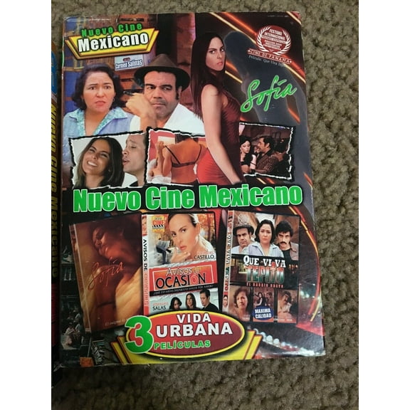 Nuevo Cine Mexicano 3 Peliculas! Brand New W/ Slip Cover (DVD)