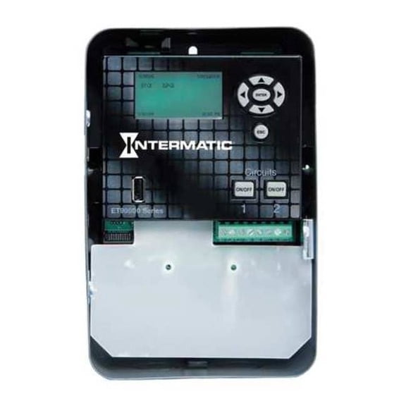 Intermatic Electronic Timer,Astro 365 Days,SPDT ET90215C