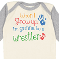 thumbnail image 4 of Inktastic Future Wrestler Wrestling Boys Long Sleeve Baby Bodysuit, 4 of 5