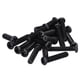 thumbnail image 4 of Tornillos para máquina de cacerola, 50 piezas DIN 7985 Pernos de acero galvanizado negro Pernos para máquina de cacerola Sujetador Eficiencia maximizada, 4 of 8