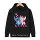 thumbnail image 4 of Sudadera con capucha de Disney Stitch para niñas y niños, ropa de dibujos animados, sudadera de Lilo Stitch, manga, informal, años 90, 4 of 5