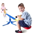 thumbnail image 4 of Grow'N Up: Heracles Seesaw - 360 Degrees Rotation Teeter-Totter, 2 Child Seesaw, 99 lb Capacity Per Seat, Kids Ages 3+, 4 of 5