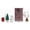 Z-1-Multicolor, variant on Miniature Christmas Dollhouse Accessories Kit Tiny Wreath Snowy Tree Rain Broom Welcome Mat Mini Entryway Scene Props for DIY Fairy Garden Diorama Tabletop Xmas Holiday Home Ornament 1Set