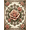 Pink, Pattern 1, variant on ODIKA 4'x6' Machine Washable Non-Slip Area Rug, Antique Rose High Traffic Rug, Pink, 1267428