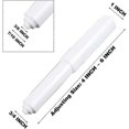 thumbnail image 4 of 4 Pieces Toilet Paper Holder Roller Replacement Plastic Spring Loaded, Paper Holder Insert (White), 4 of 4