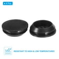 thumbnail image 3 of Uxcell Silicone Round Hole Plugs 27mm/1.06inch, Protective Cover Cap Head for Locking Furniture, Black 4 Pack, 3 of 7