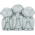 thumbnail image 1 of SEEK RARE Mini Monk Buddha Statue Green Sandstone Statues Zen Monk Praying Statue Sculptures for Wealth Good Luck Feng Shui Decor Home Fish Tank Aquarium Garden (Style 2), 1 of 8