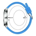thumbnail image 6 of "Blekon Original Nurse Analog Watch - Sky Blue, Easy Read Dial, Second Hand, Water Resistant, 6 of 8