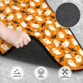 thumbnail image 3 of Wukai Cute Ghosts Front Car Floor Mats Four-Piece Set Front & Rear Universal Car Floor Mats for SUVs, Trucks, Sedans, 3 of 7