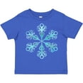 thumbnail image 3 of Inktastic Icy Blue Winter Snowflake Boys or Girls Toddler T-Shirt, 3 of 5