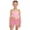 Pink, variant on Girls One Piece Swimsuit Princess Fairy Tulle Dress Metallic Ruffles Camisole Leotard Swimwear Green 6