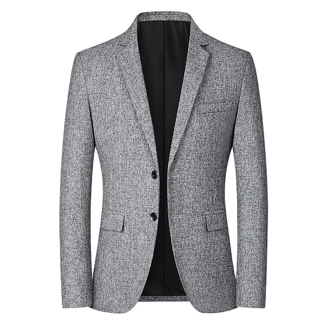 Traje a cuadros de moda de un solo pecho para hombre, traje informal de negocios, abrigo de lana Fridja po5521