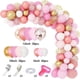 thumbnail image 2 of 144 Uds. Kit de arco de guirnalda de globos de color rosa dorado rosa claro, confeti blanco y dorado, globos metálicos de látex para cumpleaños, Baby Shower, decoración para fiesta de boda, 2 of 5