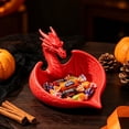 thumbnail image 5 of Dragon Shaped Decorative Tray 3D Printed Gothic Desktop Jewelry Storage Organizer Gothic Home Decor Catchall Key Holder Tray for Rings Earrings Entryway, 5 of 6