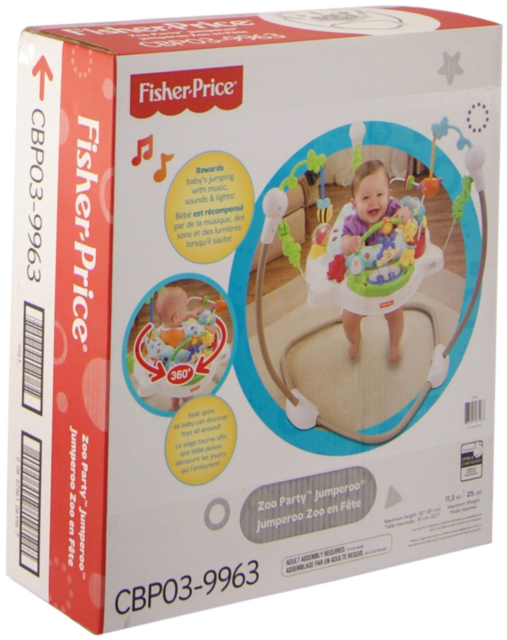 Fisher-Price Zoo Party Jumperoo - image 5 of 11
