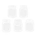 thumbnail image 2 of Dried Flower Bookmark Transparent Embossed Vase Small Fresh Plant Specimen Elementary School Gift, 2 of 7