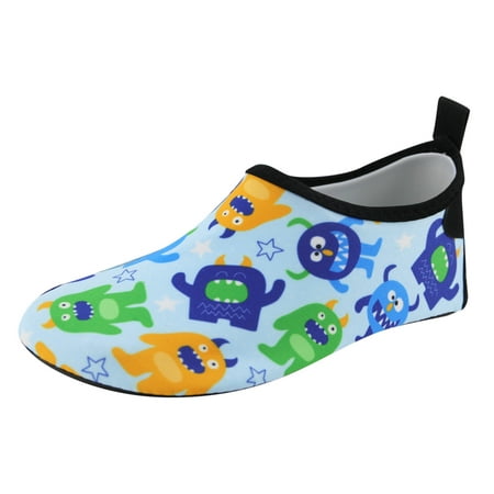 

Toddler Girl Shoes Thin And Breathable Swimming Water Park Cartoon Rubber Soled Beach Socks Skin Diving Boys Sneakers Size 28 Sky Blue