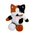 thumbnail image 4 of Bonita mochila de peluche de gato, cómoda y moderna, ideal para fiestas infantiles y niñas. Blanco blanco naranja, 4 of 9