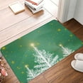 thumbnail image 5 of Fotbe Extra Durable Door Mat - Dirt Trapping Outdoor Welcome Mats - Non-Slip Outdoor Door Mats - Low Profile Front Door Mat - Indoor (16" x 24", Christmas Green ), 5 of 9