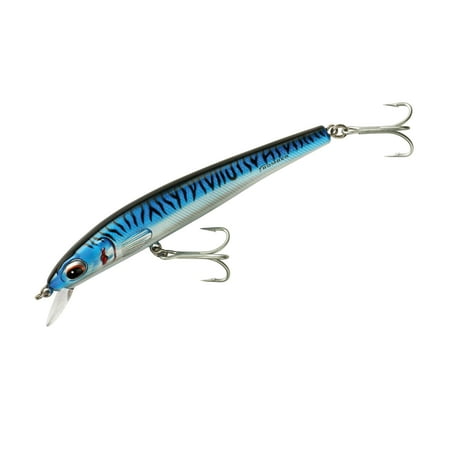 UPC: 0032256246604 | Bomber Long Shot Minnow Crankbait 7 Blue Mackerel 1 3/4 oz.