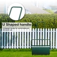 thumbnail image 6 of Hassch 13 Gallon Lawn Roller, Water Filled Pull Behind Garden Drum Roller, 24 inch Push/Tow Behind Roller for Patio, Backyard, Green, 6 of 8
