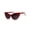 Red, variant on Women's Medium Size Classic Vintage Cat Eye Sunglasses, Tortoise