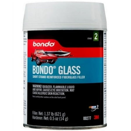 Bondo 00277 Glass Reinforced Filler, 1.37 lbs, Each