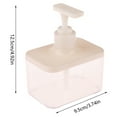 thumbnail image 5 of White Soap Dispenser Refillable Kitchen Dish And Hands Soap Liquid Container Bathroom Shower Body Wash Shampoo Lotion Bottle, 5 of 5