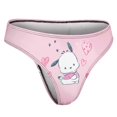 thumbnail image 6 of Pochacco Women's Breathable Seamless Thong Panties No Show Underwear, 6 of 7