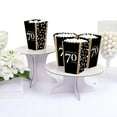thumbnail image 3 of Big Dot of Happiness Adult 70th Birthday - Gold - Birthday Party Favor Popcorn Treat Boxes - Set of 12, 3 of 5