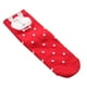 thumbnail image 4 of Xihbxyly Juego de Calcetines Navideños de Terciopelo Coral Suave, Diseño Navideño Rojo, Calzado Acogedor para El Hogar, La Oficina y El Deporte, Regalo Perfecto para Esposa, Novia E Hija. 5 Pares, 8, 4 of 7