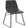thumbnail image 6 of Dycanpo 18'' Counter Height Bar Stools Set of 2 with Back for Home Kitchen Island, Black, 6 of 9