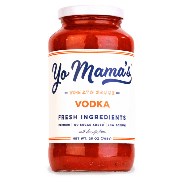 Yo Mama's Foods Vodka Pasta Sauce, 25 oz