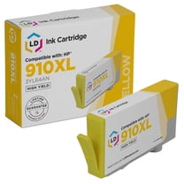 LD Products Compatible Replacement for HP 910XL 3YL64AN Yellow Ink OfficeJet Pro 8010 8030 8035