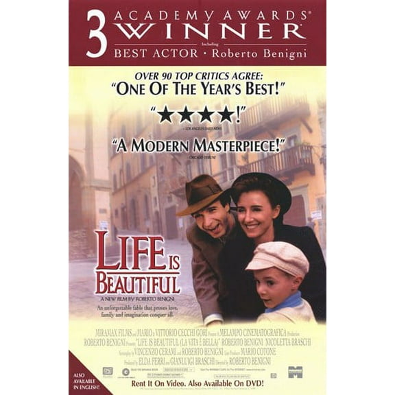 Life is Beautiful Movie Poster (11 x 17)