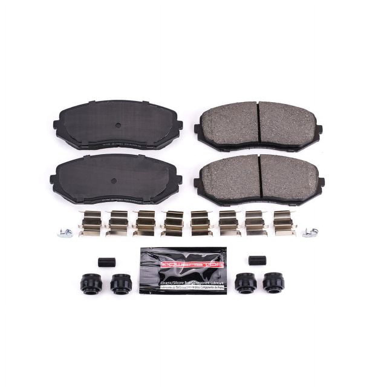Power Stop Front Z23 Evolution Carbon-Fiber Ceramic Brake Pads Z23-1188