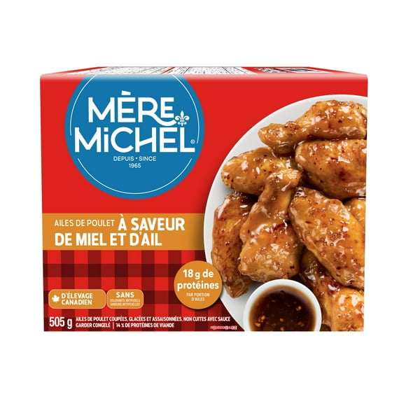 Mere Michel Ailes de poulet au miel et à l'ail 505 g 505 g