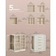thumbnail image 4 of SONGMICS Joyero Giratorio de 360°, Estuche de Almacenamiento de Joyas con 5 Cajones, Organizador de Joyas, Ventana de Vidrio, Espacioso, Almacenamiento de Joyas Vertical, Diseño Abierto, Gran Regalo,, 4 of 5