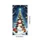 thumbnail image 3 of Herunwer Elastic Christmas Front Door Cover, Holiday Door Banner for Photography Background, Xmas Party Photo Booth and Home Decor, 3 of 6