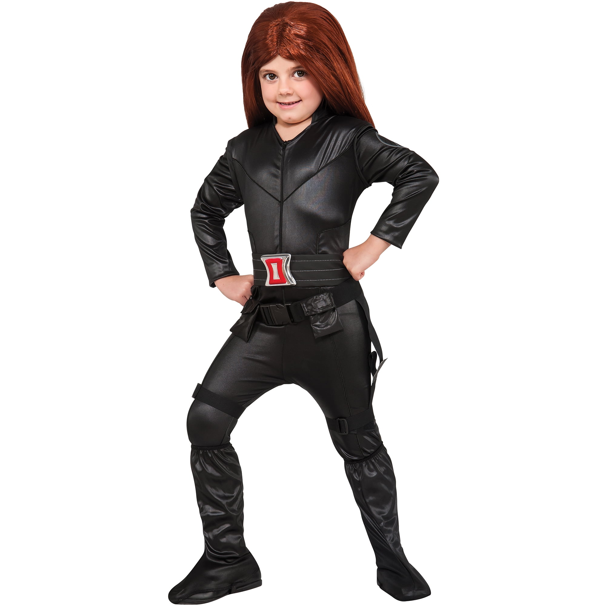 Girls Deluxe Black Widow Halloween Costume