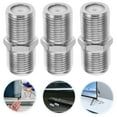 thumbnail image 2 of Miangastore F Connector Female to Female Silver 10Pcs 1.0X0.5X0.5In, 2 of 8