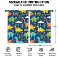 thumbnail image 2 of Blackout Kids Curtains,Cute Dinosaur Pattern Childrens Insulated Curtains Set Of 2,Bedroom Essentials,Toddler Room Decor 42x63in(106x160cm), 2 of 4