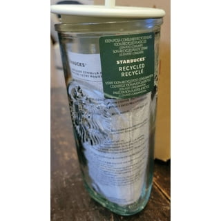 New 2023 Starbucks Recycled Glass Mint Green Grande Cold Cup Tumbler  Triangle