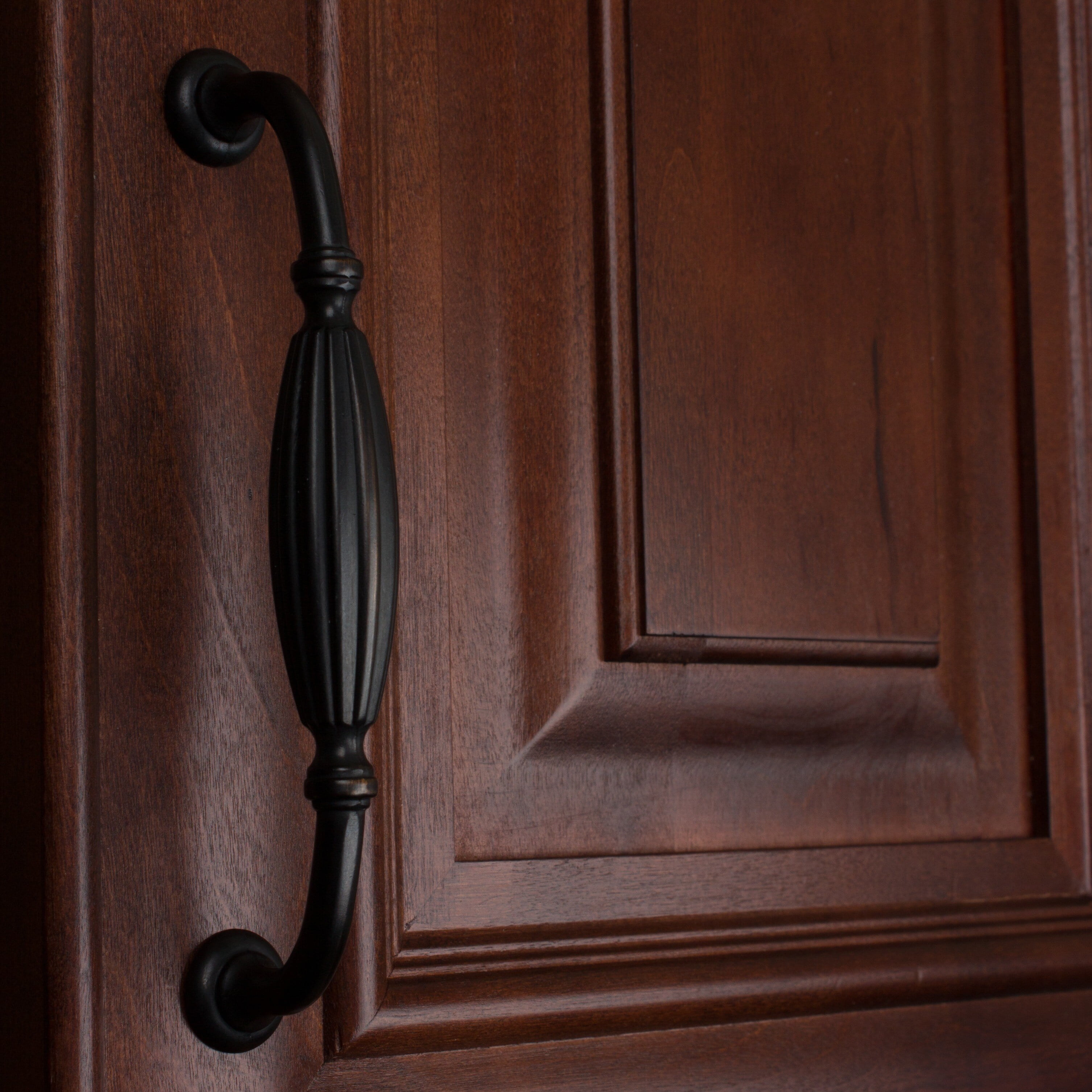 GlideRite 5 in. Center Fluted Cabinet Pulls, Oil Rubbed Bronze, Pack of 10