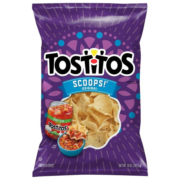 Tostitos Scoops! Tortilla Chips - 10 oz (Pack of 2)