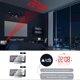 thumbnail image 2 of Digital Projection Alarm Clock Large LED Screen Alarm Clock Radio Loud Dual Alarm Clock for Heavy Sleeper Kid Elderly, 2 of 5